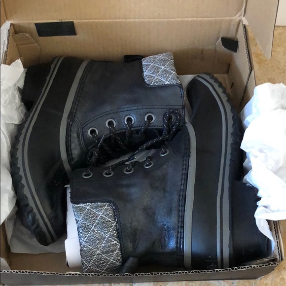 Sorel Slimpack II Lace Black, Quarry Boots - Picture 5 of 5